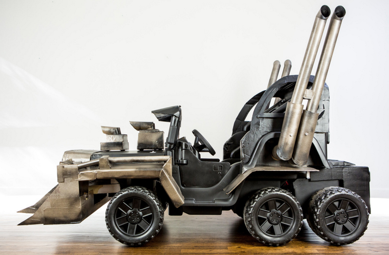 Illustration for article titled Your Halloween Costume Will Never Be As Amazing As This Mad Max Power Wheels